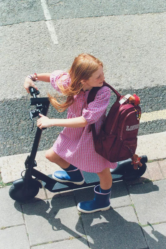 GINGHAM PRINT DRESS | Zara US