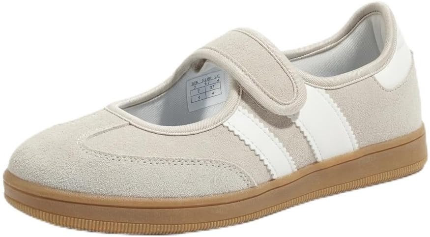 LEYING Women's Thin-Sole Fashion Classic Retro Sneakers -Slip on Thin Sole Flat Loafers -Soft Sol... | Amazon (US)
