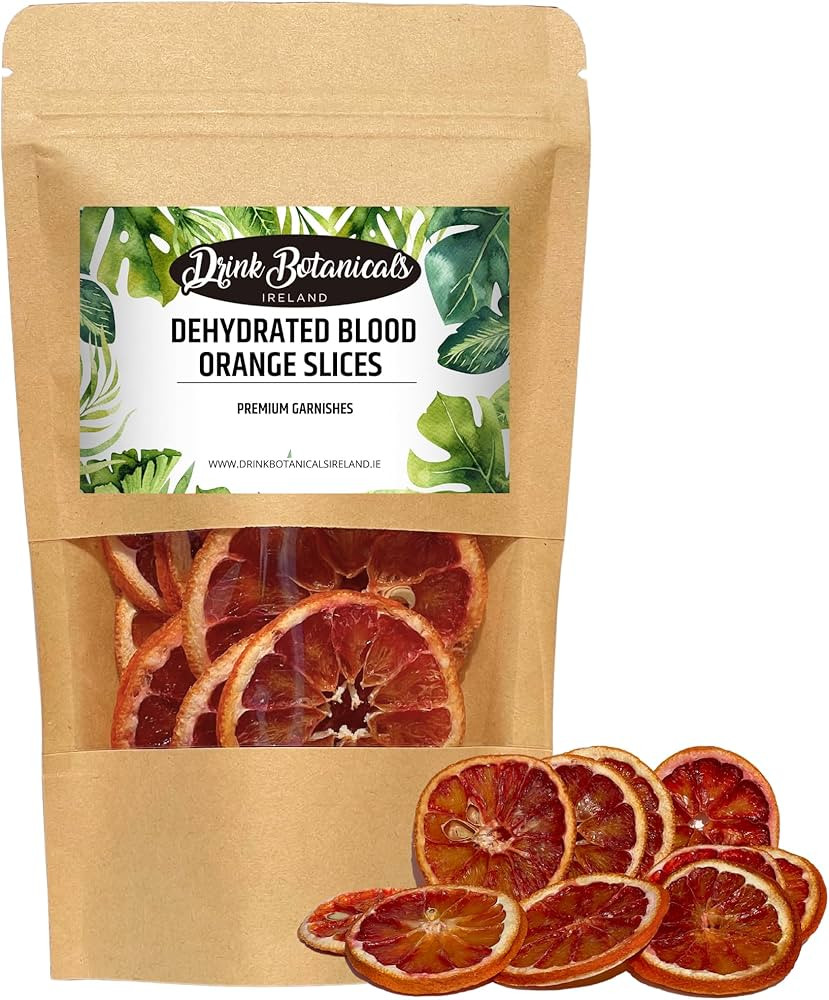 Dehydrated Dried Blood Orange Slices Wheels | 17+ Slices | 100% Natural | Sugar Free, Gluten Free... | Amazon (US)