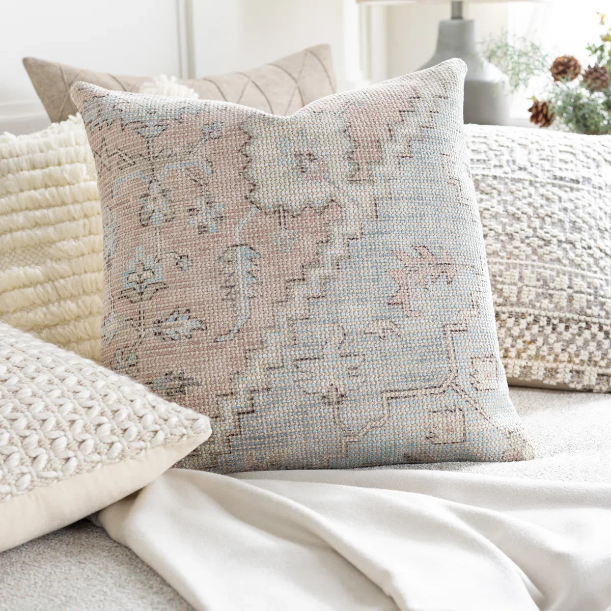 Samsun Cotton Blend Reversible Pillow Cover | Wayfair North America