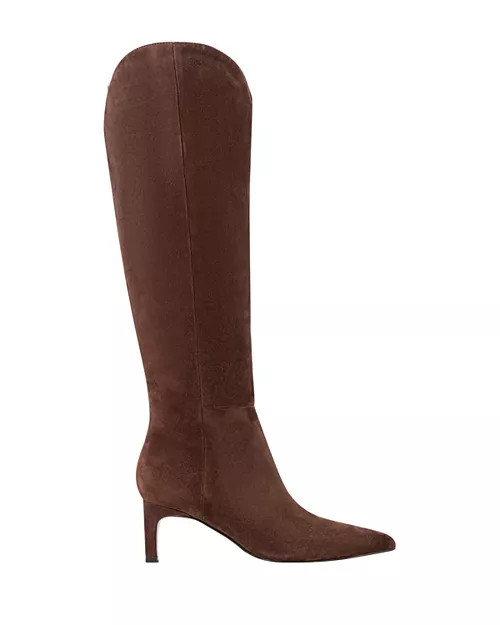 Marc Fisher LTD. Women's Quinnie Pointed Toe Mid Heel Tall Boots    | Bloomingdale's Shoes | Bloomingdale's (US)