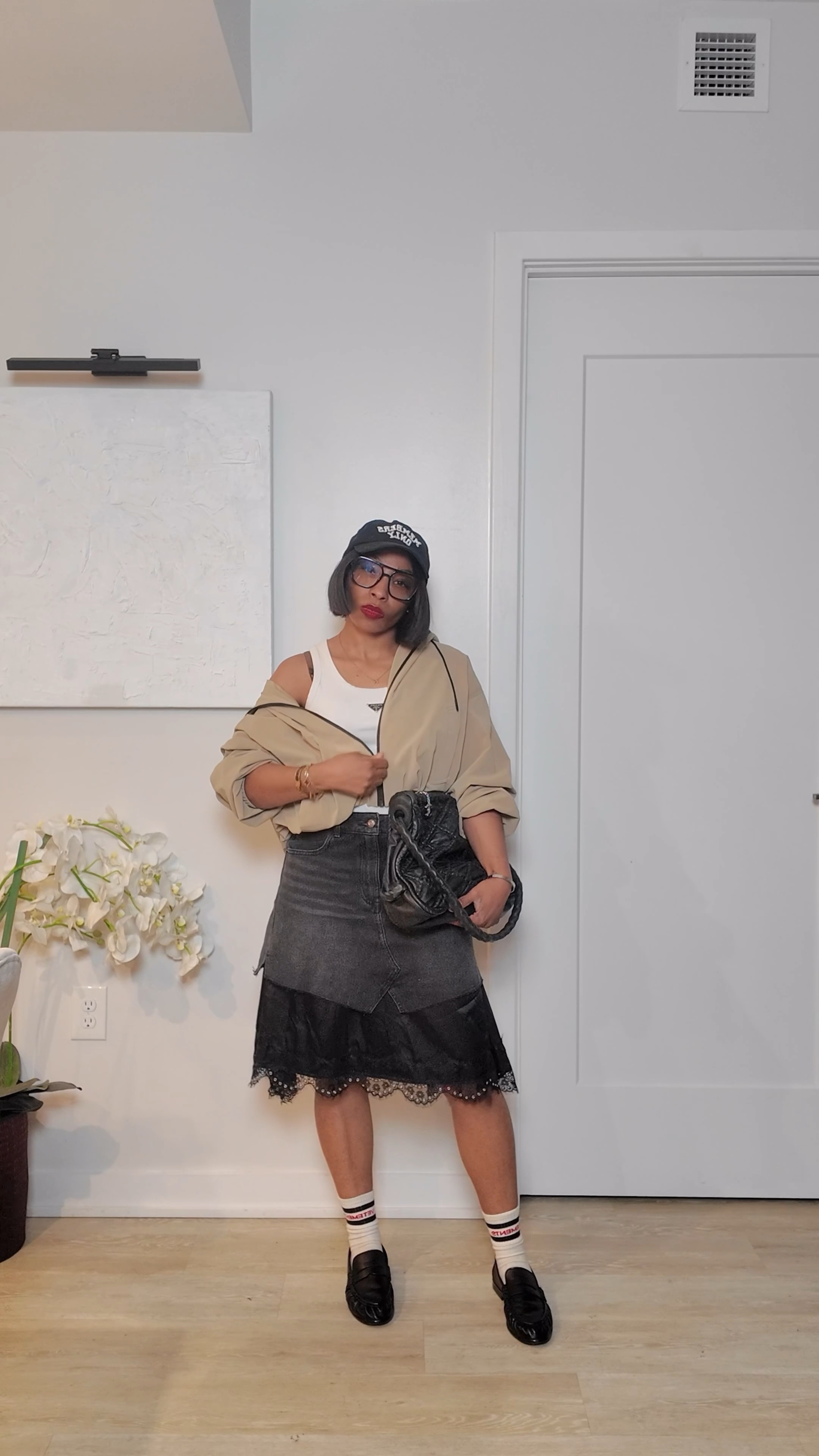 When the outfit wasn’t planned, but the cool girl still showed up! 

Threw this look together last minute and somehow it just… worked. Effortless, a little edgy, and totally me. Sometimes the best fits come when you stop overthinking and just vibe with what feels right.

Trust your style instincts — they know what they’re doing.

Let me know how you’re loving the look. Sound off below in the comments. 

Like and follow for my style inspo!😉

For the link to the skirt, comment “Skirt”! 
And use code: THAIBARKER for 15% off the skirt 
Other outfit links on my LTK page (link in bio) 

Outfit Details: 
Jacket: @zara 
Tank: @prada 
Skirt: Comment Skirt
Loafers: @asos 

#EffortlessOutfits #CoolGirlStyle #EffortlessFashion #OOTD #StyledByVibe #everydayoutfits #reallifeoutfit #howtostylevideo #grwm

#LTKFindsUnder100 #LTKStyleTip #LTKSummerEdit