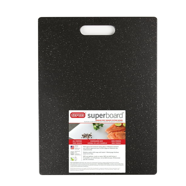 DEXAS 12 x 16 Poly Granite Cutting Board in Midnight Granite Finish | Walmart (US)