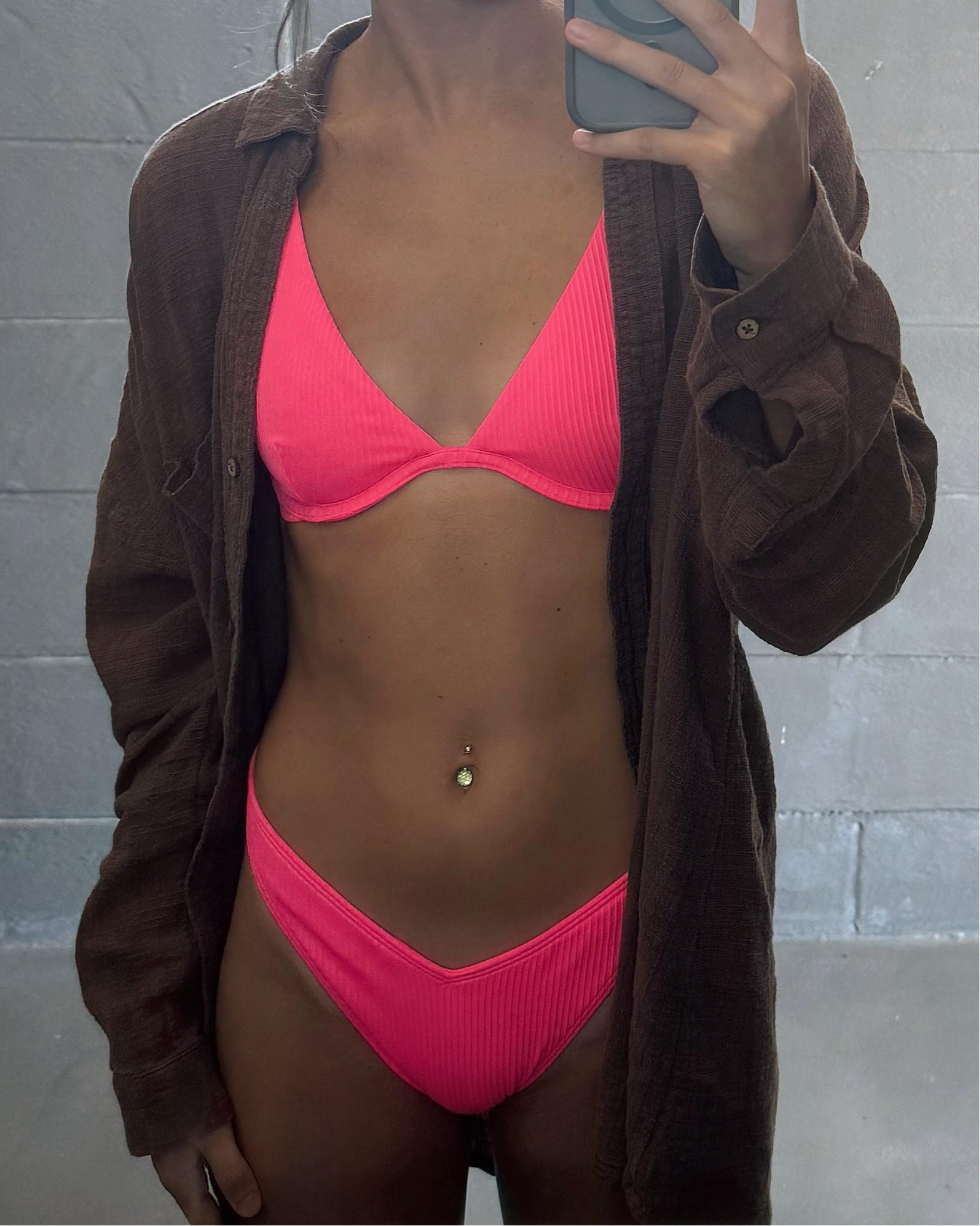Brown & pink 🤩🤎🩷  bikini, neon bikini, beach outfit, coverup

#LTKSaleAlert #LTKTravel #LTKSwim