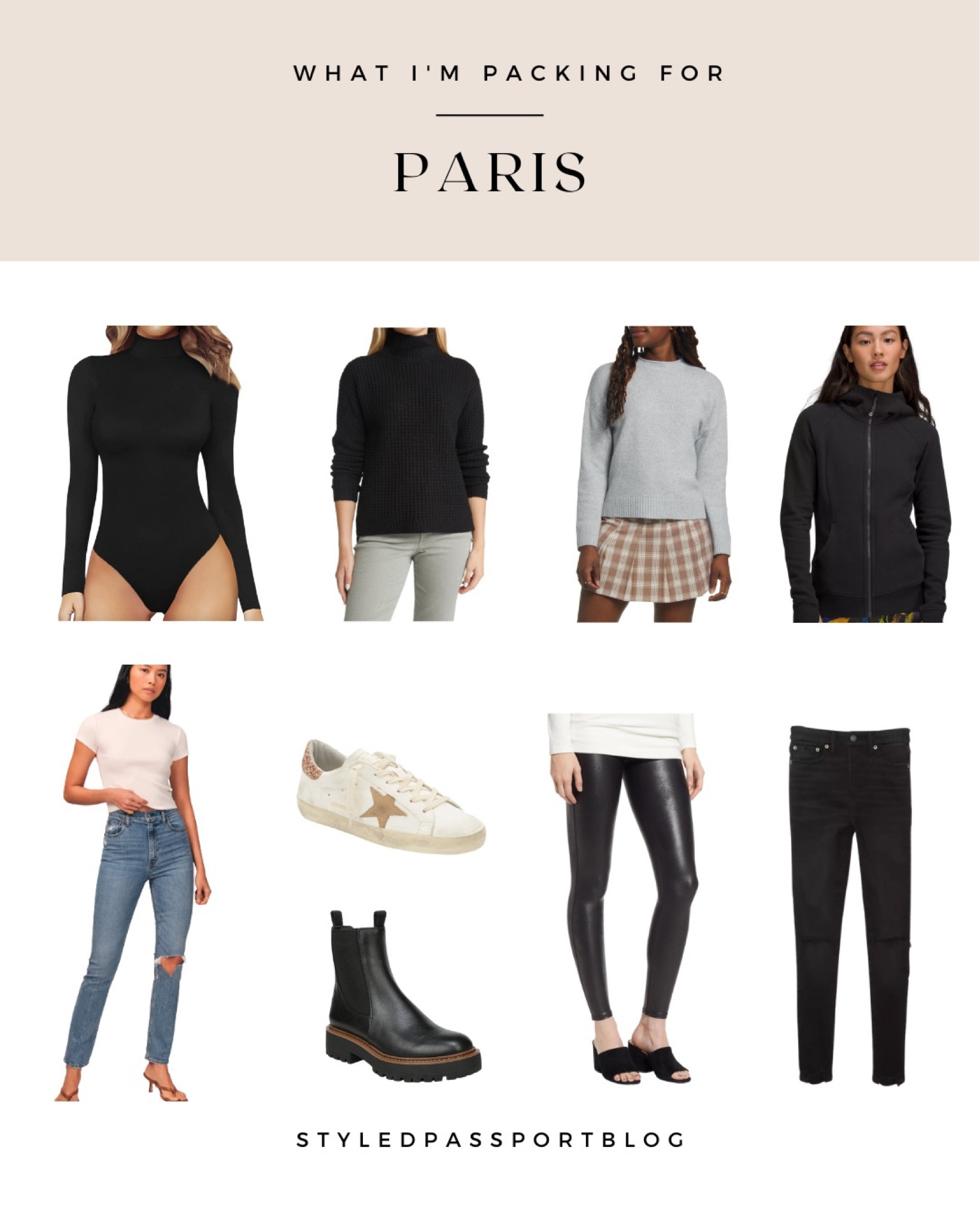 Packing all the basics for our trip to Paris! 

#travelstyle #travelwithkids #familytravel #paris #chelseaboots #amazonfashion #abercrombie #nordstrom #basics #winterfashion #winterstyle

#LTKunder100 #LTKeurope #LTKstyletip