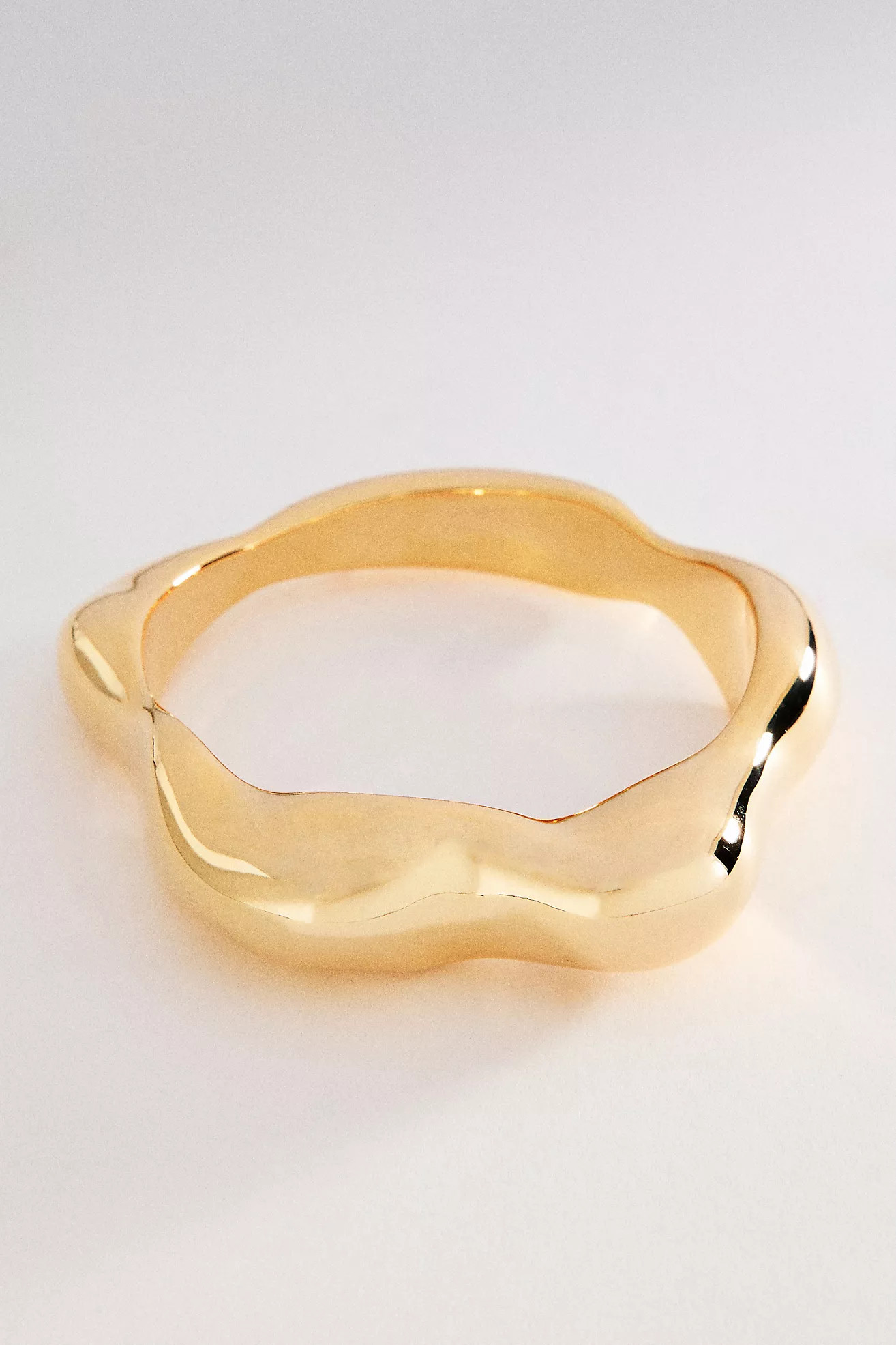 Scalloped Hinge Bangle Bracelet | Anthropologie (US)