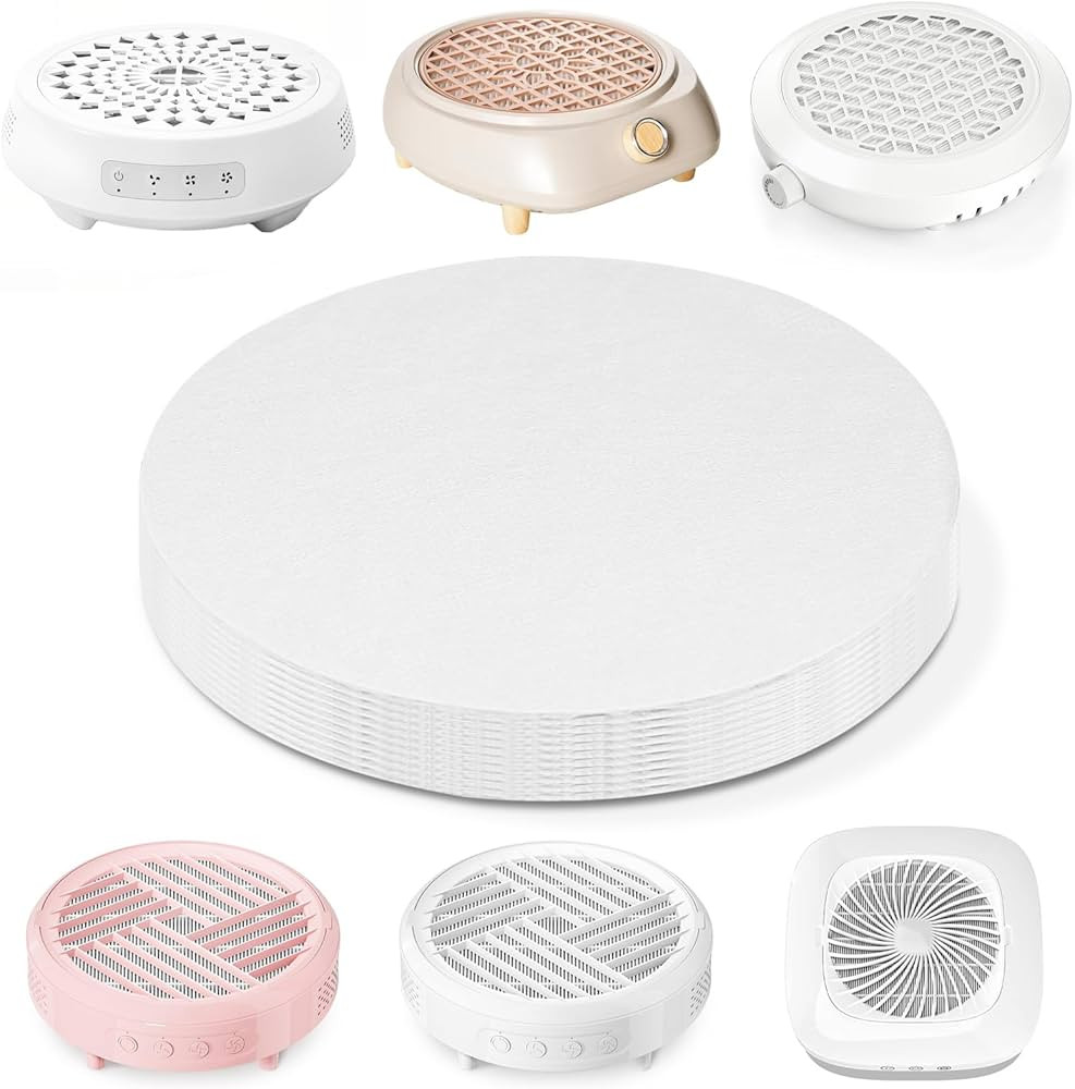 200 Sheets Nail Dust Collector Filter Paper Compatible with MelodySusie Nail Dust Collectors, Mod... | Amazon (US)