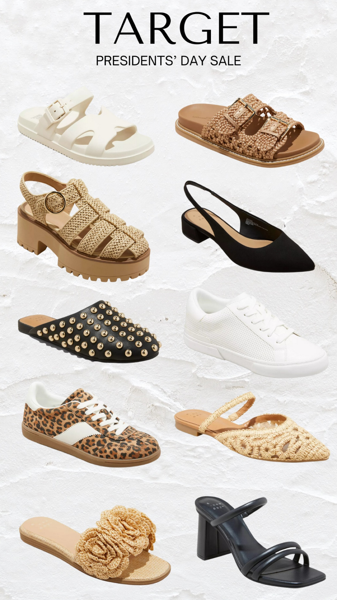 Target Presidents’ Day sale: shoe finds 

#LTKShoeCrush #LTKSaleAlert #LTKFindsUnder50