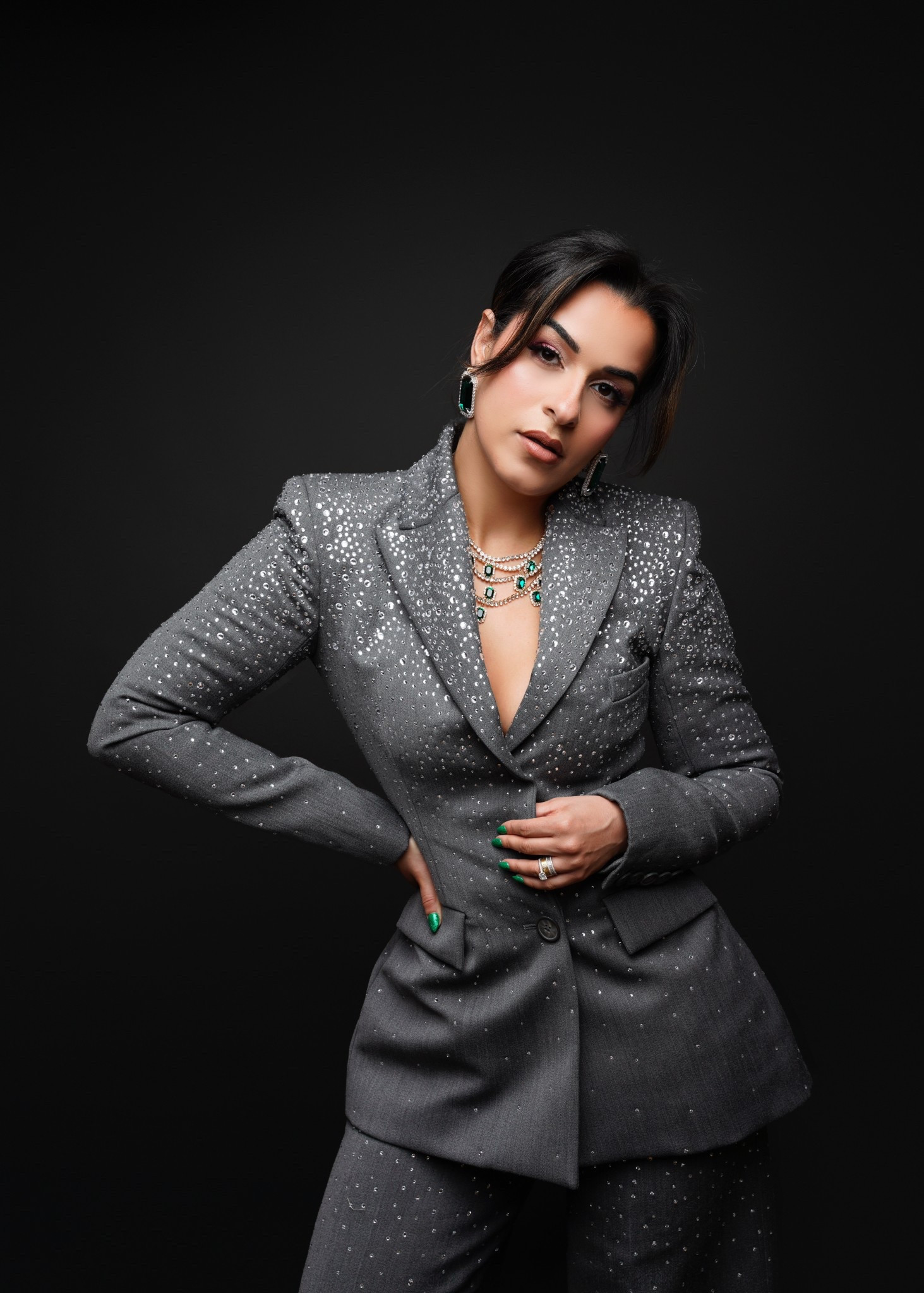 This embellished gray blazer set is such a statement — tailored fit, the sparkle details & the most flattering cut!

Perfect for holiday events - Shop it on my LTK for the full outfit & accessories!

tailored blazer set, embellished suit, gray suit outfit, chic holiday look, women’s power suit, elevated basics, evening outfit, modern workwear
#LTKfashion #LTKstyle #LTKholiday #LTKfinds #HolidayOutfits #ChicStyle #WomensSuits #EveningLook #StatementStyle #FashionFinds

#LTKootd #LTKHoliday #LTKSeasonal