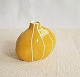 Yellow bud vase by Kri Kri Studio | Amazon (US)