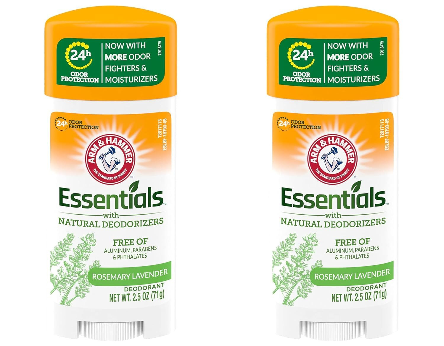Arm & Hammer Essentials Rosemary Lavender 2.5oz - Pack of 2 | Amazon (US)