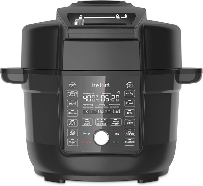 Instant Pot Duo Crisp Ultimate Lid, 13-in-1 Air Fryer and Pressure Cooker Combo, Sauté, Slow Coo... | Amazon (US)