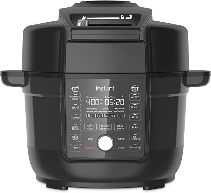 Instant Pot Duo Crisp Ultimate Lid, 13-in-1 Air Fryer and Pressure Cooker Combo, Sauté, Slow Coo... | Amazon (US)