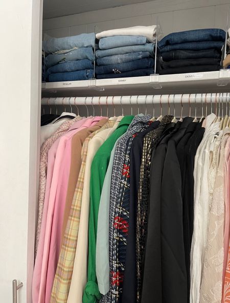 Shelves clothes dividers #closetorganization 

#LTKfindsunder100 #LTKfindsunder50