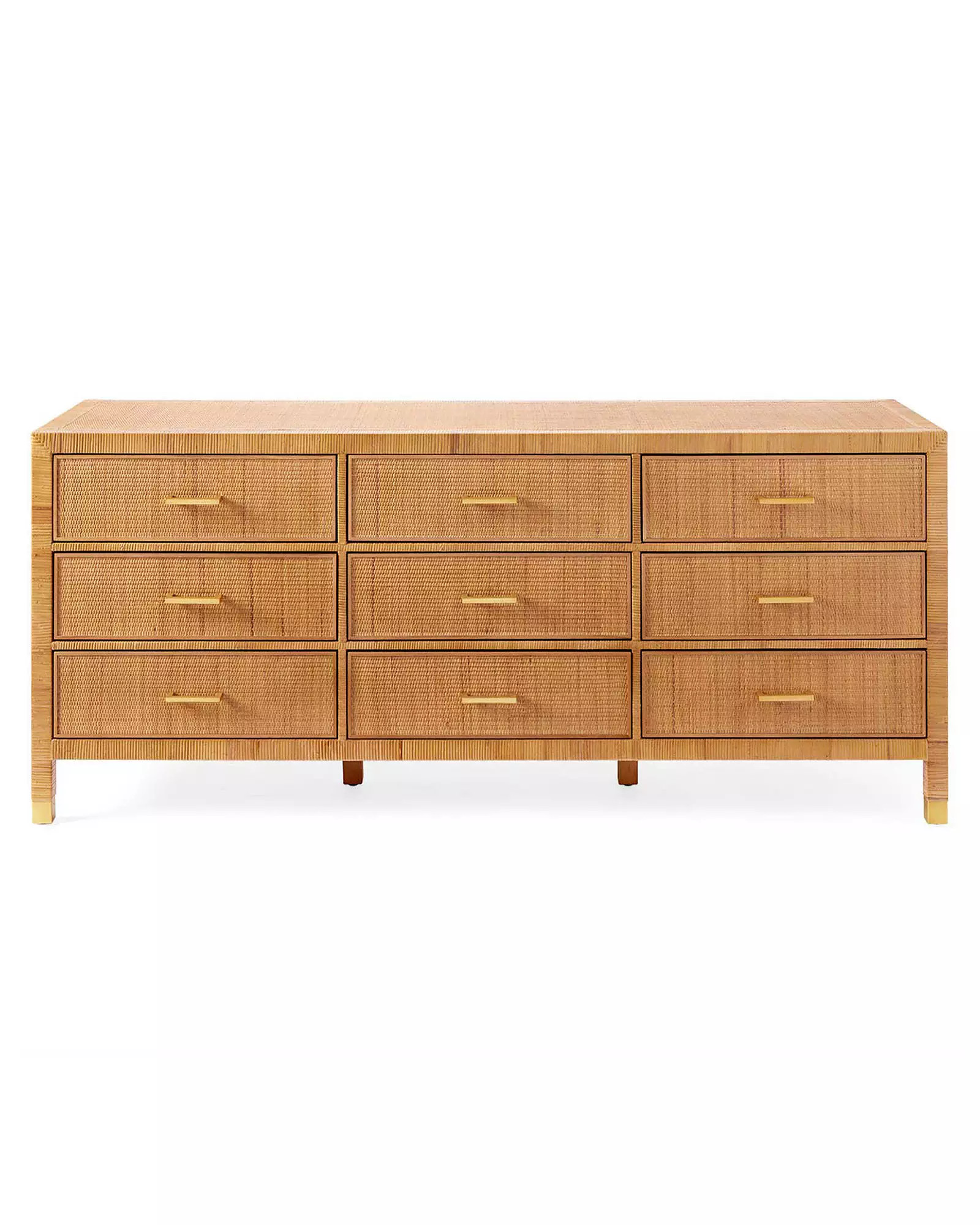 Balboa Rattan Dresser | Serena and Lily