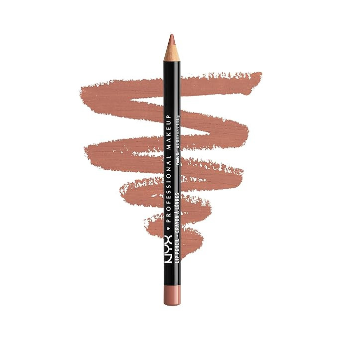 NYX PROFESSIONAL MAKEUP Slim Lip Pencil, Long-Lasting Creamy Lip Liner - Peakaboo Neutral | Amazon (US)