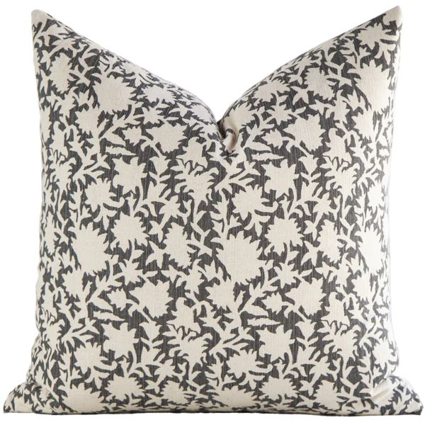 Carina Pillow Cover | Laurel & Blush