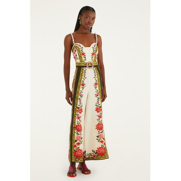 Wonder Rio Sand Sleeveless Jumpsuit | South Moon Under