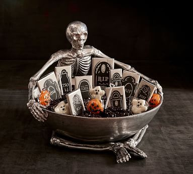 Skeleton Candy Bowl | Pottery Barn (US)