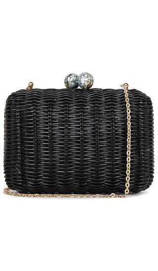 Grace Clutch in Black | Revolve Clothing (Global)