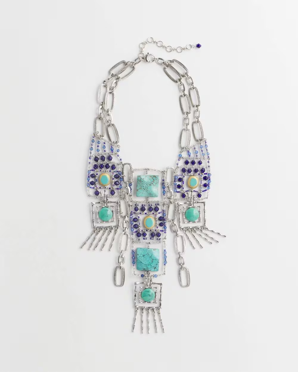 Chico's Originals Turquoise-Blue Statement Necklace | Chico's