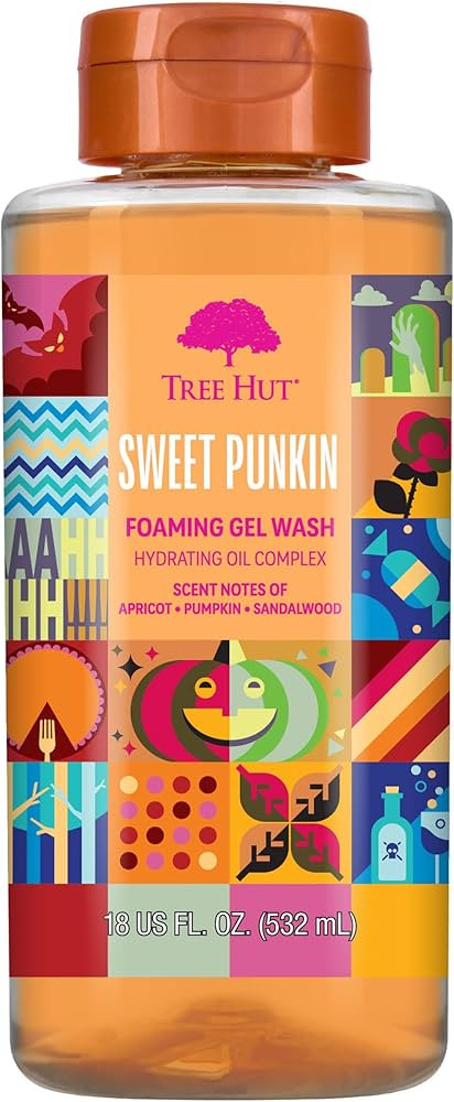Tree Hut Sweet Punkin Foaming Gel Wash, Gently Cleanses and Leaves Skin Looking Fresh and Radiant... | Amazon (US)