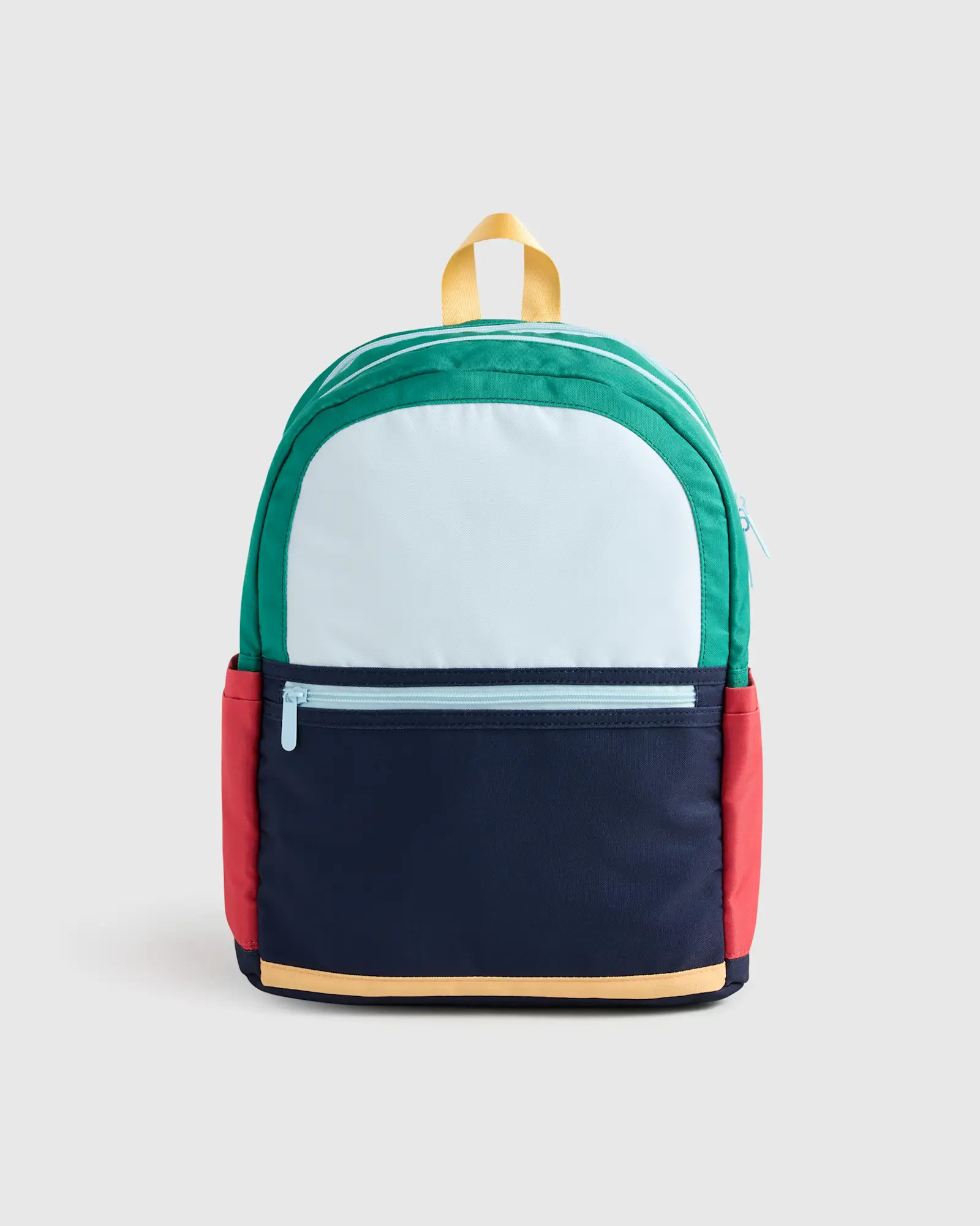 Recycled Double Pocket Backpack - Medium  in Colorblock | Quince