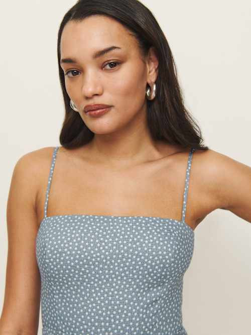 Monette Linen Dress | Reformation (Global)