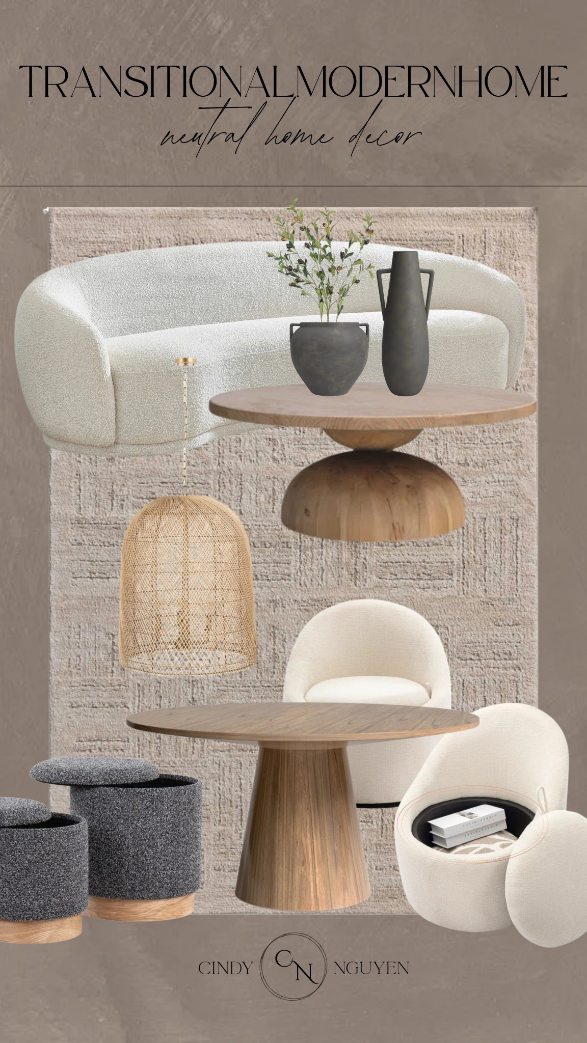 In love with all of these neutral home pieces! I am a sucker for extra storage so those dining chairs are a win! 😍

#homedecor #homefinds #neutraldecor

#LTKHome