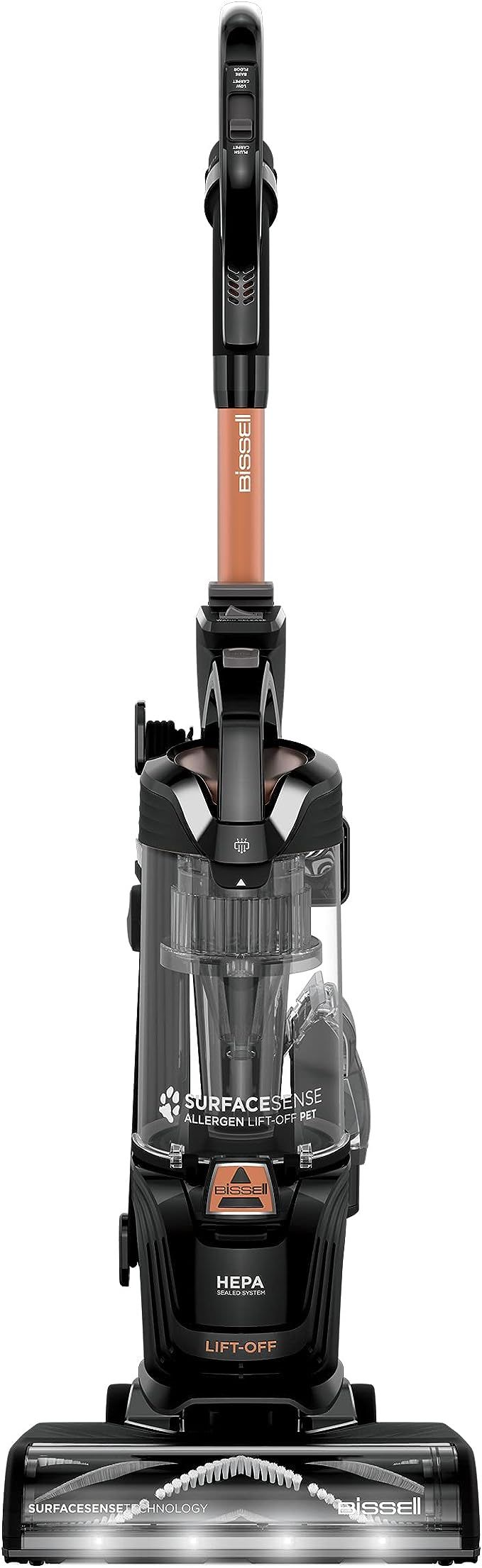 BISSELL SurfaceSense Allergen Lift-Off Pet Upright Vacuum, with Tangle-Free Multi-Surface Brush R... | Amazon (US)