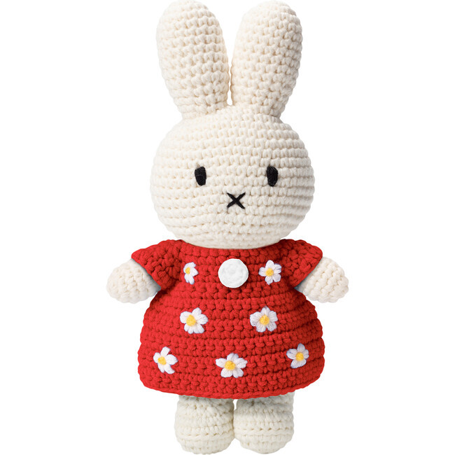 Miffy Handmade And Her Red Flower Dress | Maisonette