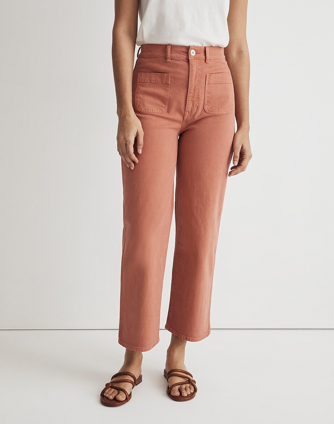 Emmett 2.0 Wide-Leg Crop Pants | Madewell
