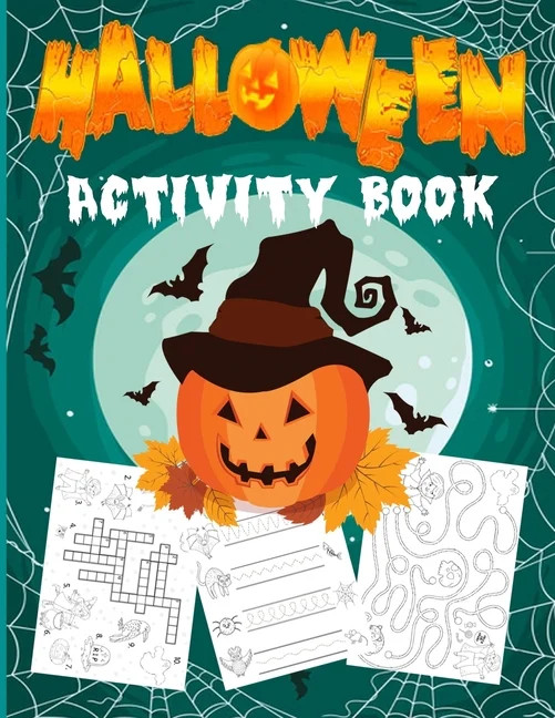 Halloween Activity Book: Halloween Activity Books For Kids | Walmart (US)
