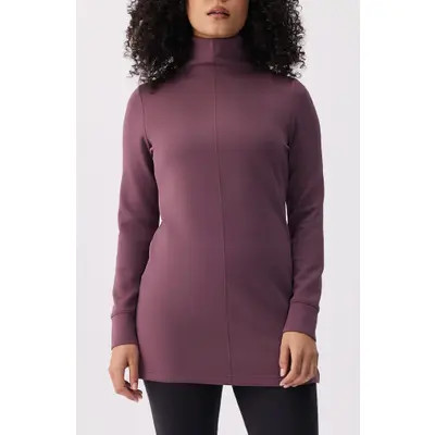 Lole Flow Long Sleeve Tunic in Mulberry at Nordstrom, Size X-Large | Nordstrom