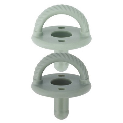 Itzy Ritzy Pacifier - Breathable, 100% Silicone - Agave & Succulent - 2pk: BPA-Free | Target