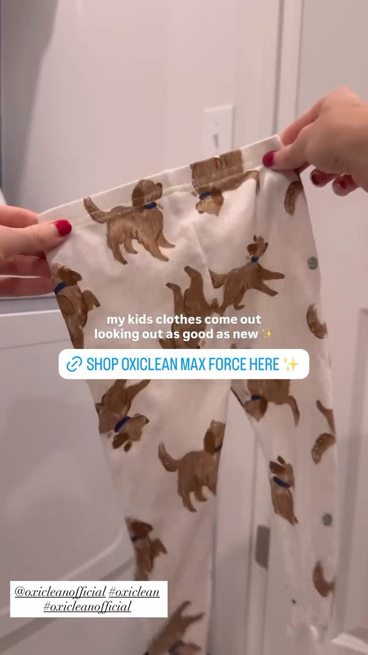 Oxiclean Max Force will help your kids clothes look as good as new 😍 @oxicleanofficial #oxiclean #oxicleanofficial

#LTKBaby #LTKHome #LTKmomlife