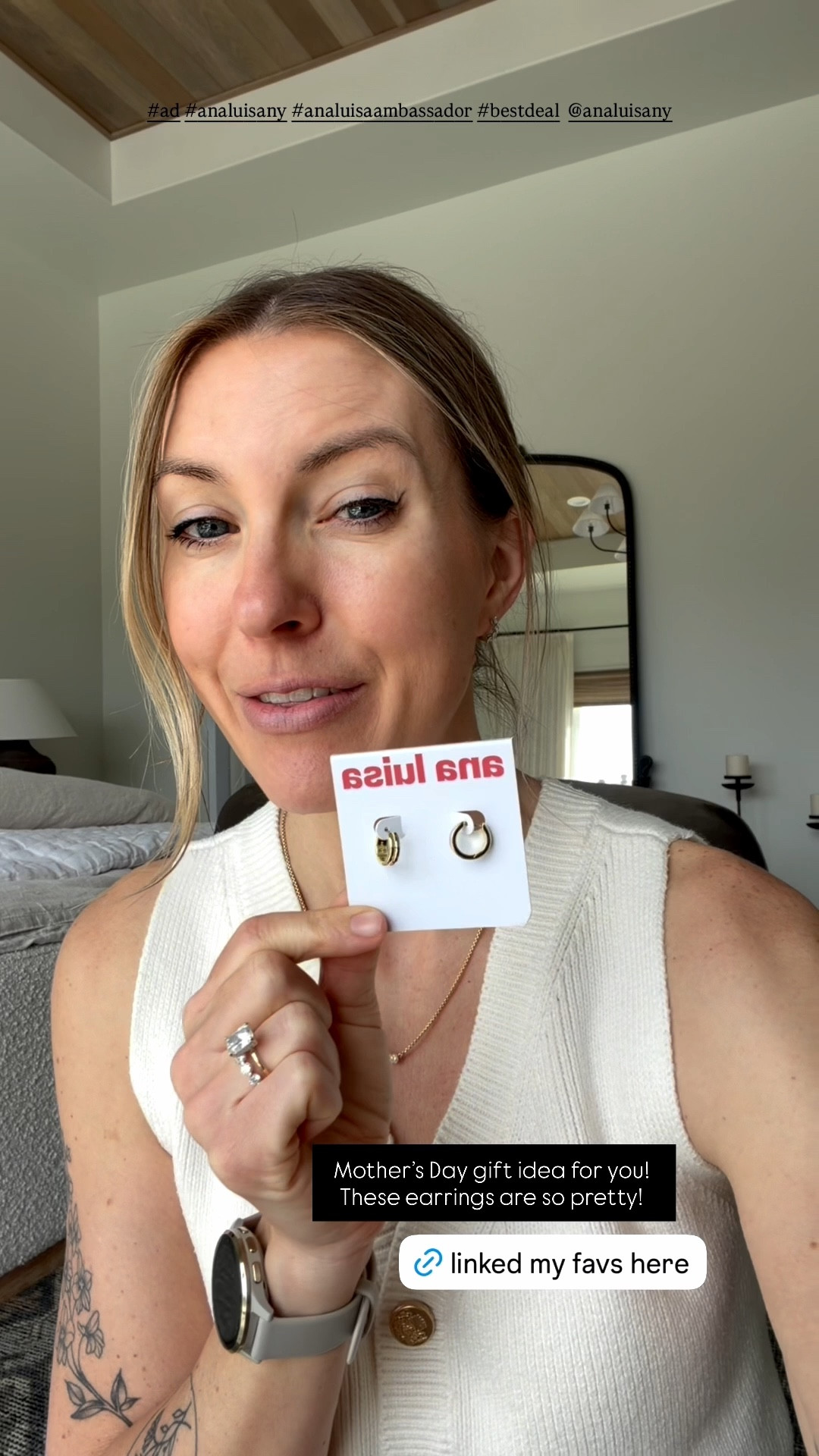 The prettiest jewelry for Mother’s Day from @analuisa! #ad Up to 25% off and a gift with purchase on every order over $125! The perfect gift for mom 🤍 #analuisany #analuisaambassador #bestdeal 

#LTKMothersDay #LTKSaleAlert #LTKBeauty