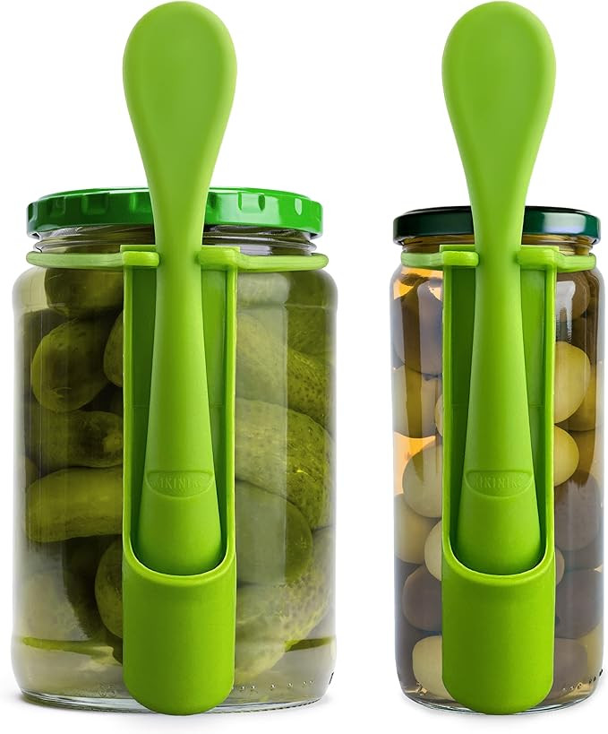 Pickle Fork 2 Pack pickle grabber, olive fork pickle picker pickle gift kitchen gadgets pickle gi... | Amazon (US)