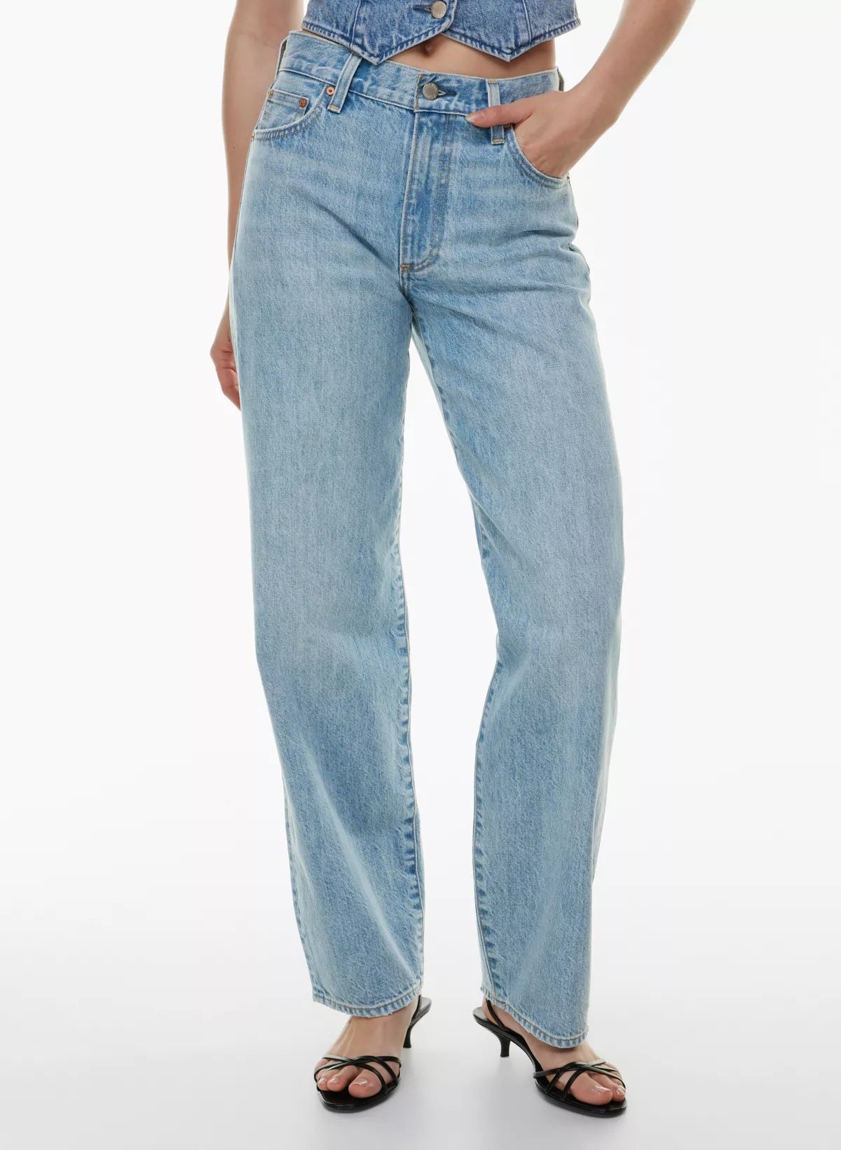 THE ‘90S KATE MID-RISE BAGGY JEAN | Aritzia