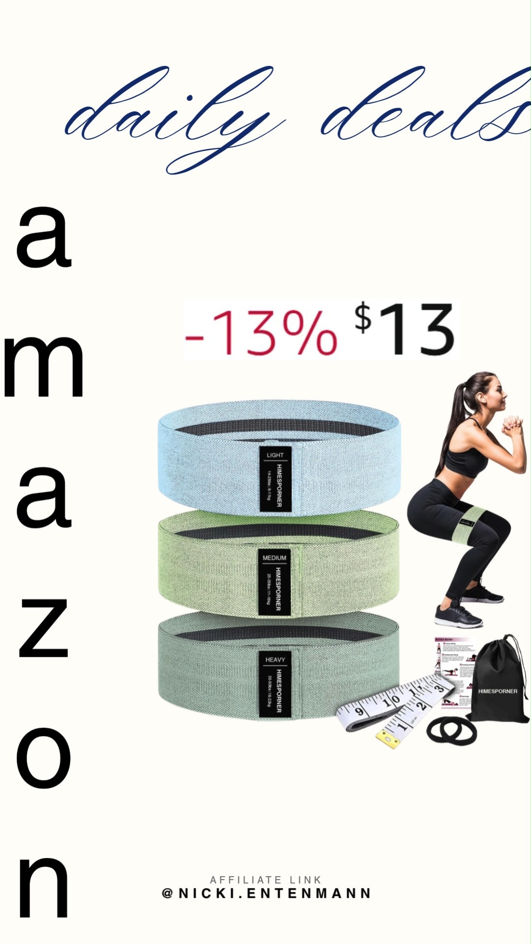 These wide fabric resistance bands bring cheerful strength and effortless versatility to everyday workouts with modern flair. #ResistanceBands #WorkoutGear #FitnessEssentials #GymStyle #StrengthTraining #ActiveLiving #ExerciseTools #DailyUse #LifestyleGear #ModernLiving 🏋️‍♀️✨💪 

 #LTKActive #LTKHome #LTKSaleAlert