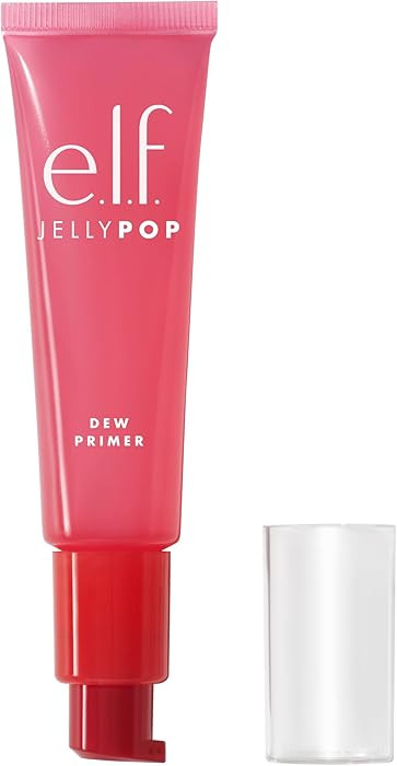 Amazon.com: e.l.f. Jelly Pop Dew Primer, Limited Edition Translucent Face Primer For Moisturizing... | Amazon (US)