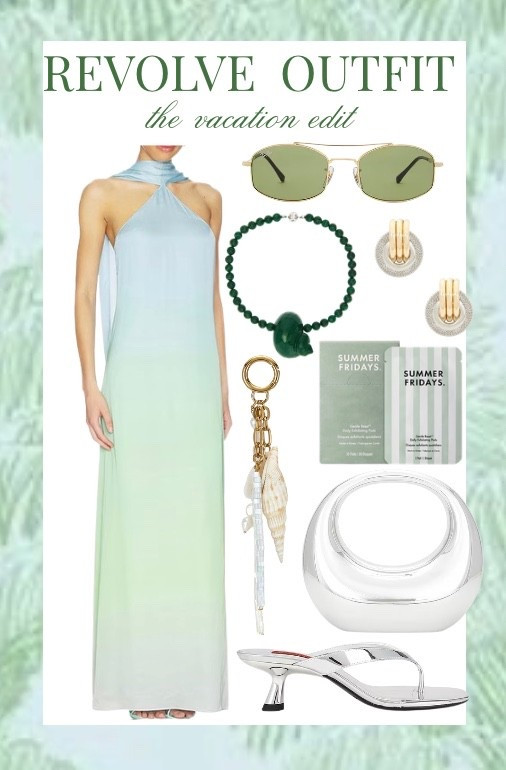 Minted for the moment 🍃✨
This look is giving poolside polish meets coastal calm—a soft ombré slip that moves like water, paired with cool-toned metals, sea glass greens, and effortless shine.
Sleek sunnies, sculptural heels, and ocean-inspired accents keep it elevated without trying too hard. It’s the kind of outfit that turns a simple day into a full mood.
#revolve #vacationedit #mintaesthetic #resortwear #summerstyle #coastalluxe #ltkstyle #minimalglam #beachclublook #effortlesschic


#LTKFestival #LTKgrwm #LTKootd