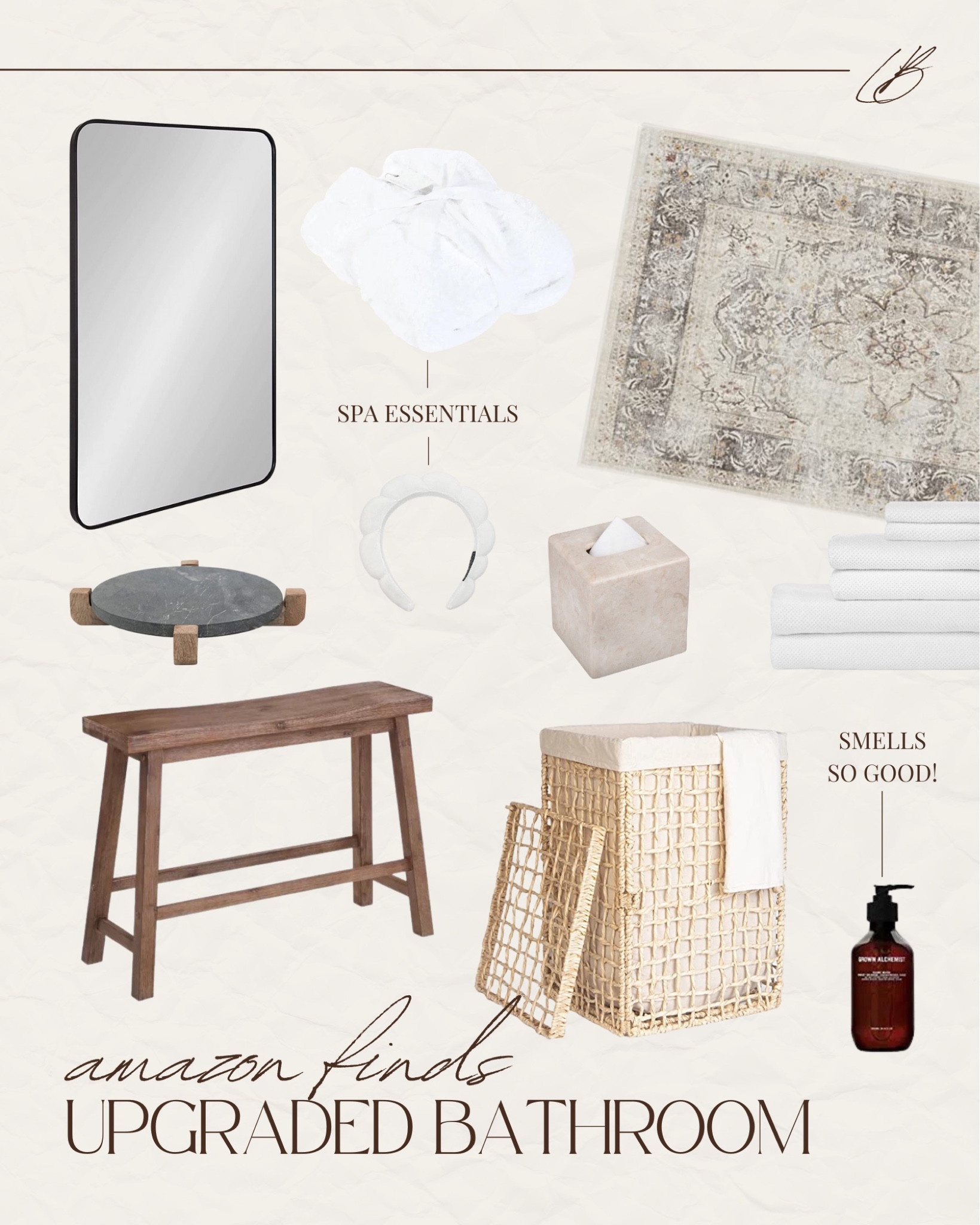 Upgraded bathroom finds from Amazon! #founditonamazon 

Lee Anne Benjamin 🤍

#LTKunder100 #LTKFind #LTKhome