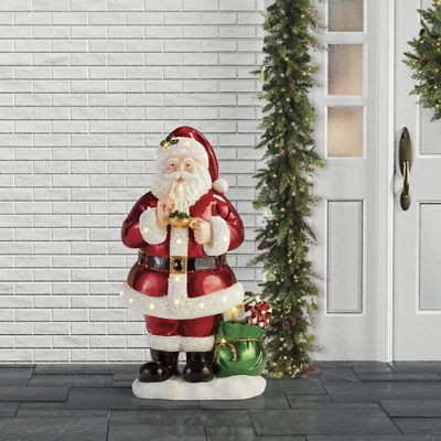 LED Silent Night Santa | Frontgate