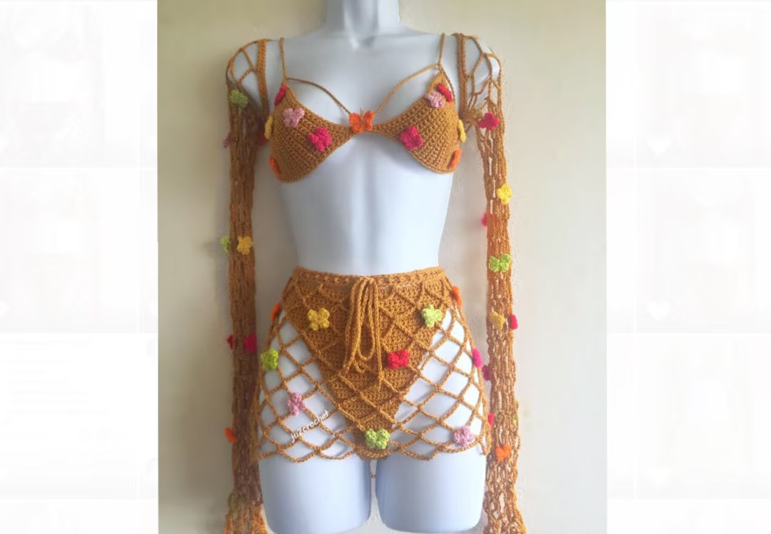 Crochet Festival Fairy Set - Etsy | Etsy (US)