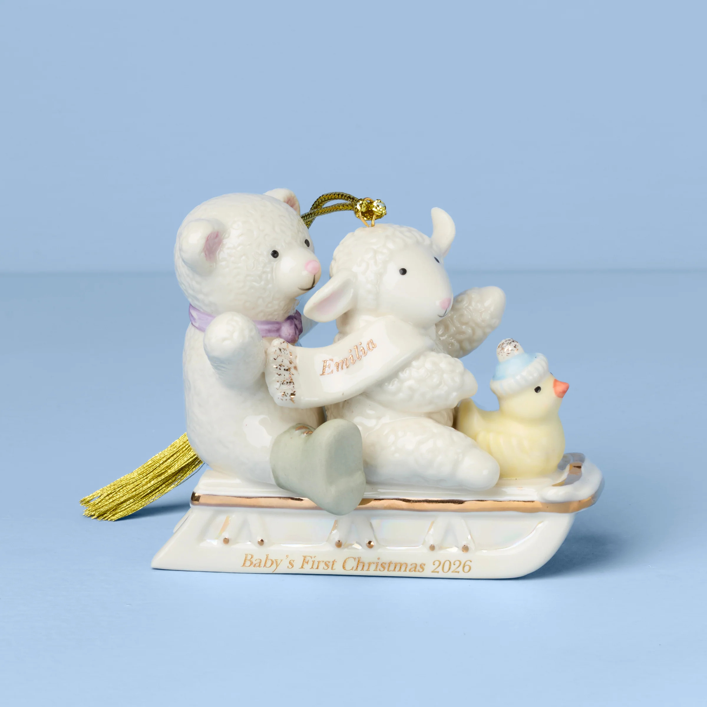 Personalized Baby's 1st Christmas Ornament | Lenox