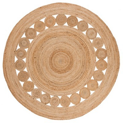 Noemi Solid Woven Round Rug - Safavieh | Target