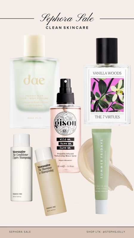Sephora sale begins today for ROUGE members! Use code: TIMETOSAVE to get these clean beauty faves of mine on sale for 20% off!! Non-toxic perfume, shampoo and more! 

#LTKbeauty #LTKsalealert