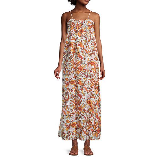 a.n.a Sleeveless Floral Maxi Dress | JCPenney