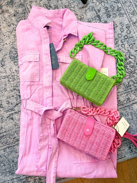 Unboxing my recent target order! Lavender boiler suit (size 8), raffia crossbody bags. 

#LTKFind #LTKunder50 #LTKunder100